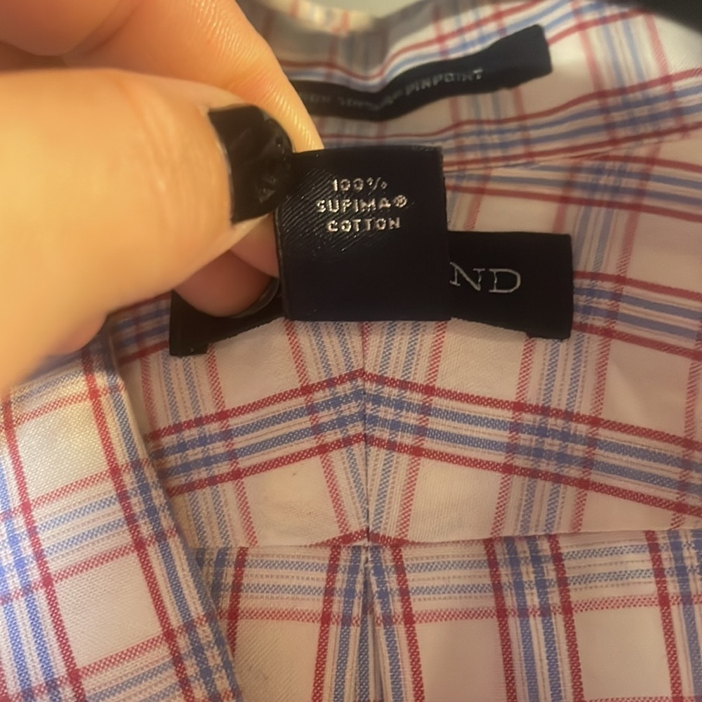 Plaid button long sleeve shirt - Picture 6 of 15
